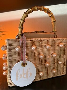 BTB Los Angeles Rattan Chloe bag - New